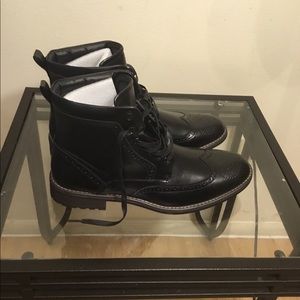 vincent cavallo men's combat dress boots